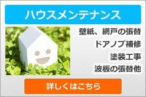 ハウスメンテナンス